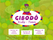 Tablet Screenshot of gibodo.com.br